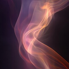 Fototapeta premium Ethereal Pulse III A subtle rhythmic pulse of soft ambient light meditative and delicate