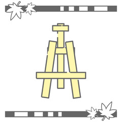 Wooden Easel for Art Painting