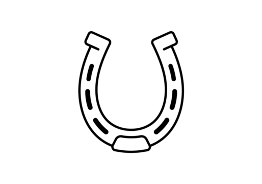 Abstract UShaped Constellation Glittering Points of Light isolated on transparent background