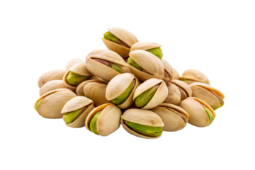 Delicious Roasted Pistachios A Pile of Shelled Nuts