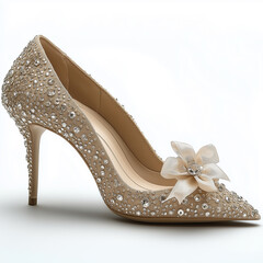 Brown Bow Patent Pumps