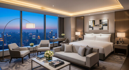 Fototapeta premium Luxury City View
