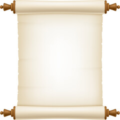 vector illustration of royal message paper