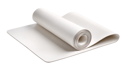 An individual designer leather desk mat, white background --ar 16:9