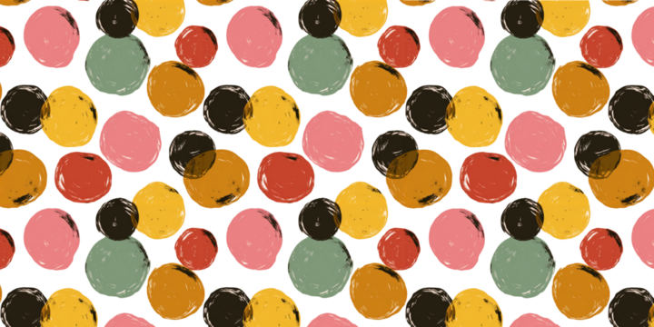 circle water color paint isolated