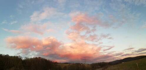 fire in the sky