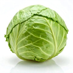 Fresh green cabbage head (1)