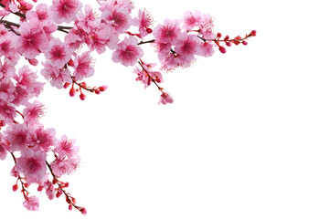 Naklejka premium Pink cherry blossoms