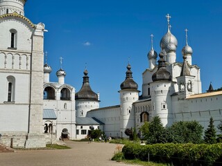 Russia Rostov Veliky July 15, 2025 Rostov Kremlin in summer. High quality photo