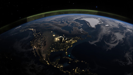 Obraz premium earth in space