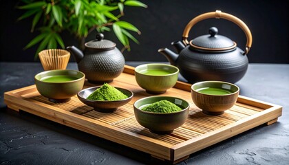 green tea set