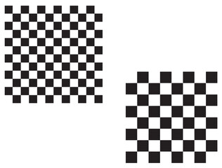 CHECKERD PATTERN SILHOUETTE