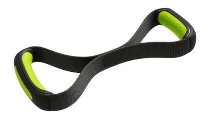 Obraz premium Nylon resistance band with non-slip grip for Pilates routines