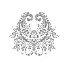 Obraz premium Intricate abstract geometric pattern with radial symmetry and detailed textures isolated on transparent background