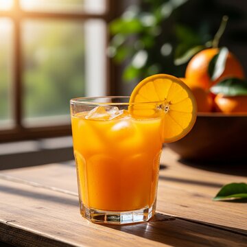 fresh orange juice