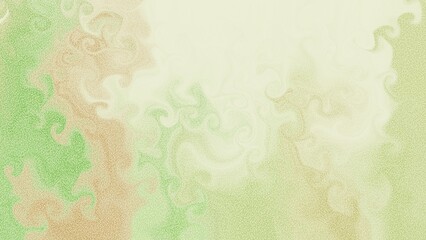 Soft Green Marble Flow Pastel Abstract Background Texture.