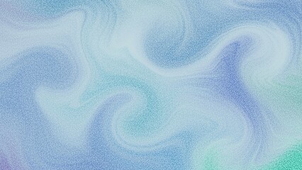Swirled Aqua Blue Abstract Watercolor Texture.