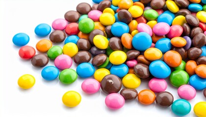 Obraz premium colorful chocolate candies