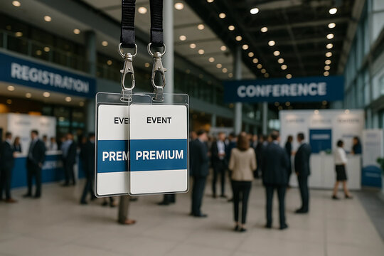 Event Passes at a Business Conference