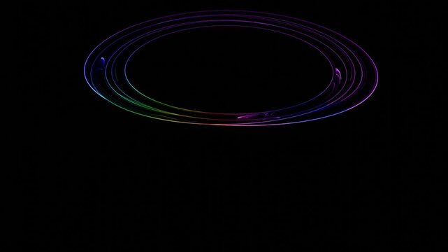 a circle of light