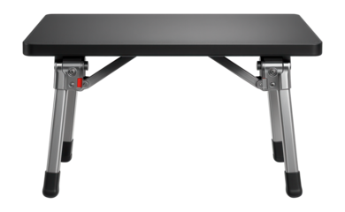 Folding workbench with reinforced hinges and a weight capacity suitable for automotive repair tasks.