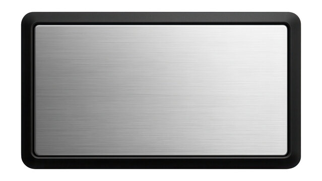 Flush mount plate with a hidden fastener design for concealing hardware on display units.