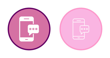 Fototapeta premium Chat Icon Design