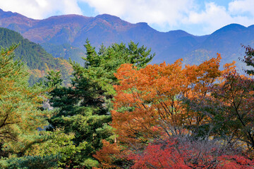 Fototapeta premium 日本周遊 秋深まるの那須連山
