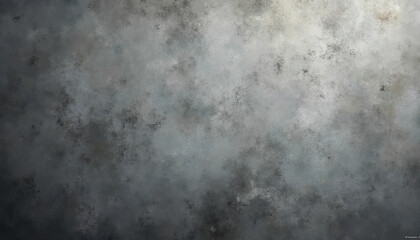 Obraz premium Misty Night Sky with Faint Moon