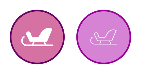 Sleigh Icon Design