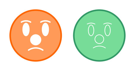 Clown Nose Icon Design