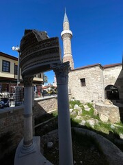 historical landmarks in old town antalya turkish 