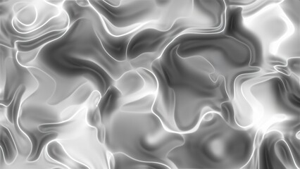 Abstract fluid organic monochrome shapes with smooth flowing contours and soft gradients
