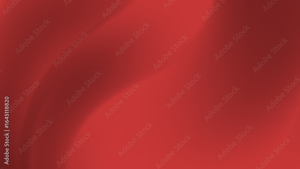 Aufkleber smooth flowing red fabric texture with elegant light and shadow gradient effects