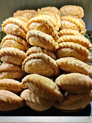 Crispy Golden Fried Indonesian Pastries, Pastel Goreng