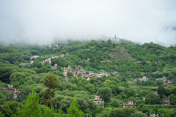 morning in the mountains