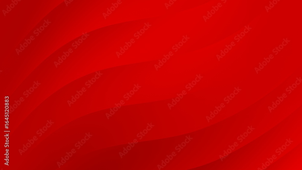 Poster smooth flowing abstract red background with subtle curved layered gradients creating modern depth