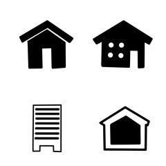 house icon set