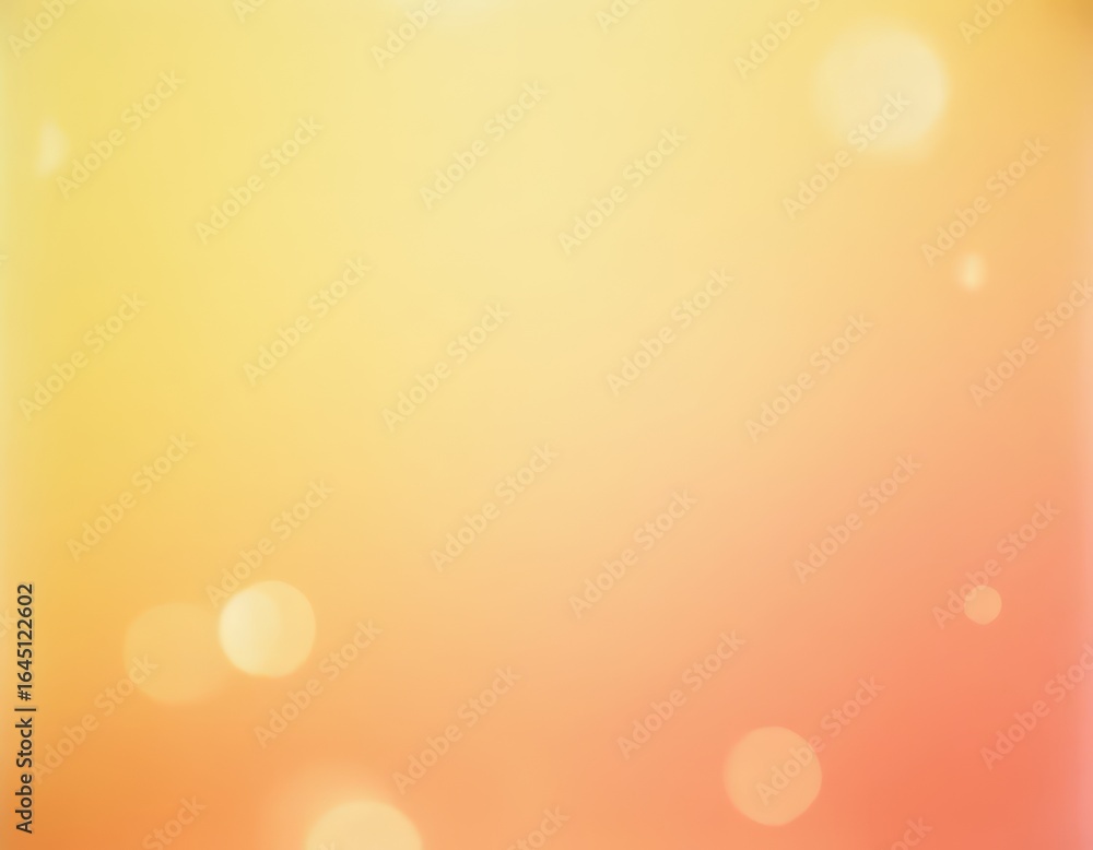 Poster abstract background with bokeh