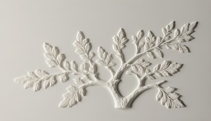 vector illustration of a branch of tree