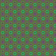 亀甲文様 七宝 3-32