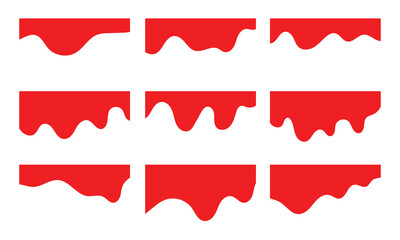 Wavy luxury header border. Certificate frame vector shape. Curved cover design, corner divider for banner. Footer decoration, website separator. Bottom page ribbon flyer template in eps 10.