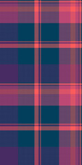 Vibrant coral and deep teal plaid pattern.  Perfect for textile design, fashion, and website backgrounds. This seamless texture offers a bold, modern aesthetic with a touch of traditional charm.