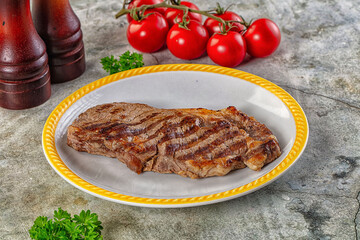 Grilled beef black angus steak