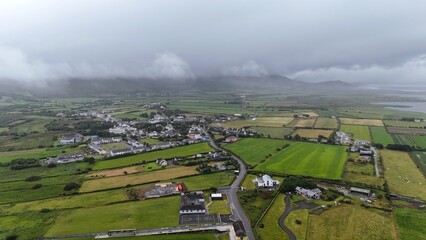 survol du moulin à vent de Blennerville en Irlande