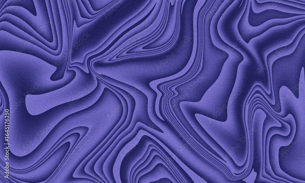 Poster abstract purple textured wavy pattern background design liquid grainy gradient background