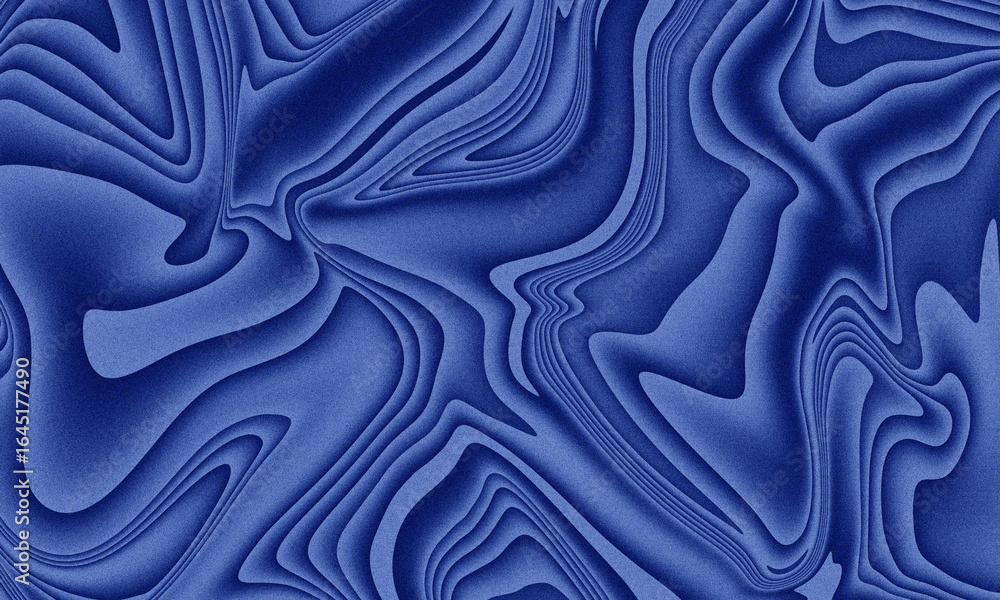 Aufkleber abstract blue swirl pattern with textured surface liquid gradient background
