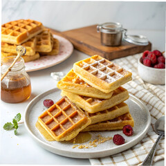 nine golden waffles a delicious collection