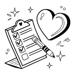 Gratitude Practice Note Icon