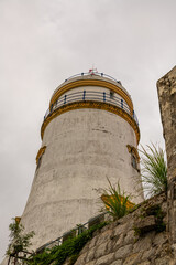 Guia Fortess and Lighthouse on the hill with amazing view in Macau.
